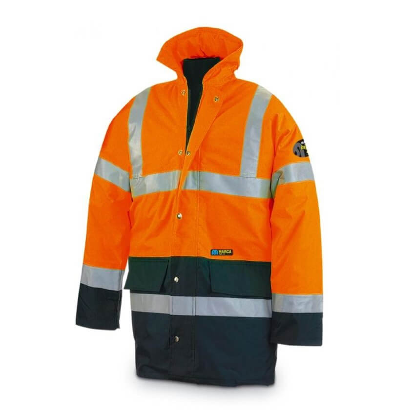 Parka alta visibilidad naranja/azul marino 288-PFN Mix - Referencia 288PFMIXNFA
